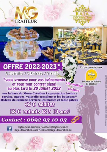 Offre avec décoration